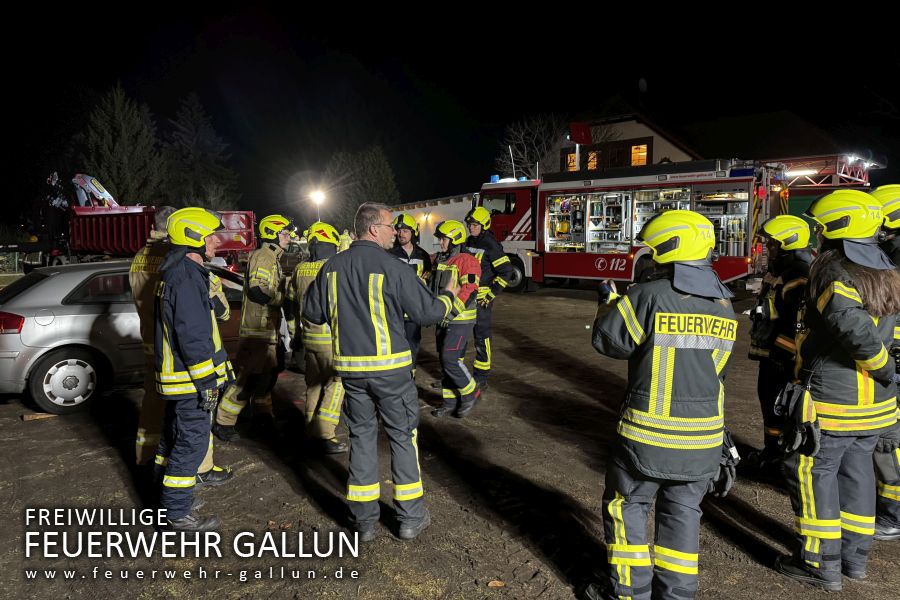 Ausbildung TH-Zug LDS in Gallun